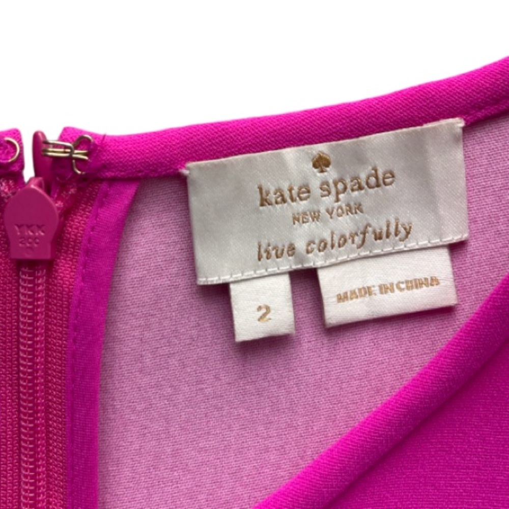 Kate Spade Go Fly A Kite Sleeveless Bow Top - Picture 12 of 12